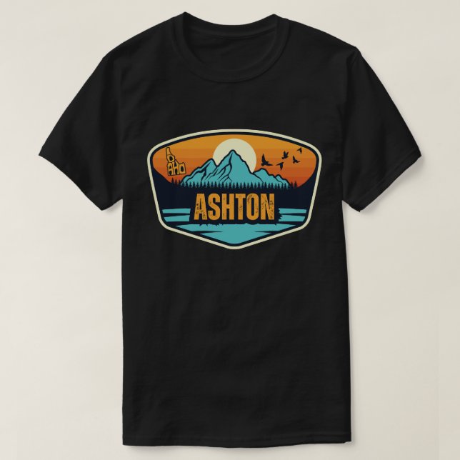 Ashton, Idaho T-Shirt (Design vorne)