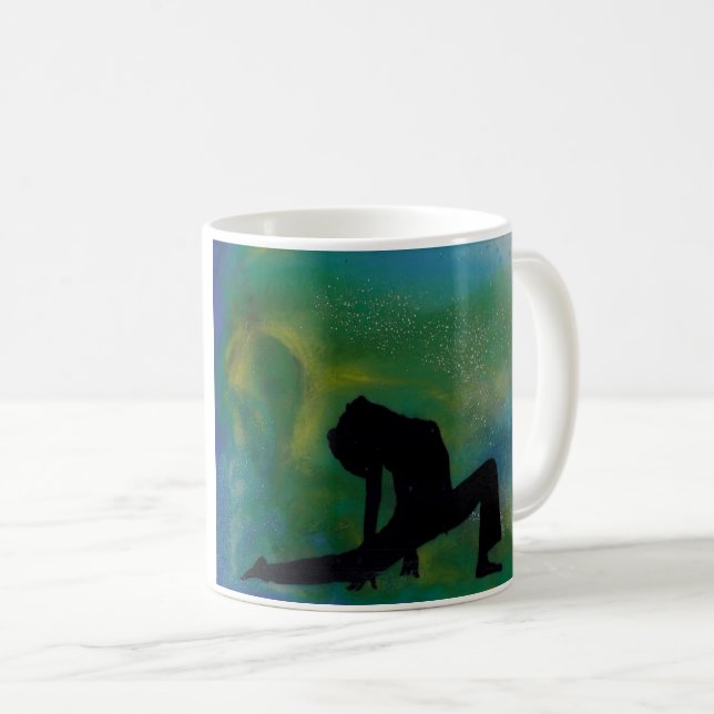 Ashwa Sancha Yoga-Mädchen - Tasse (VorderseiteRechts)