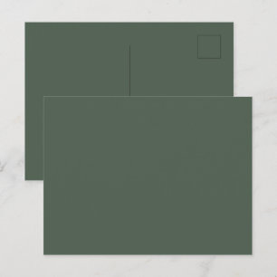 Ashwood Moss Glossy Postcard für Sonderbotschaft Postkarte