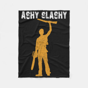 Ashy Slashy Graphic Halloween Phantastisch Apparel Fleecedecke