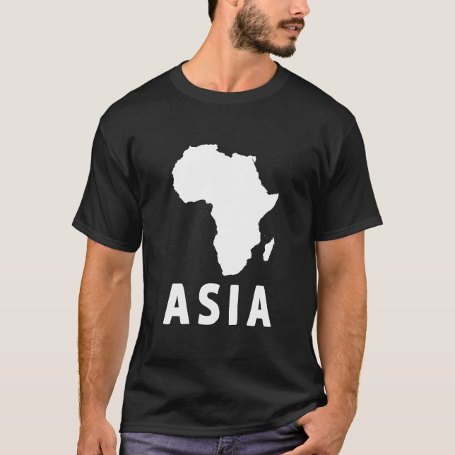 Asia Africa Odly Specific Gag Weird Dark Spaß Jo T-Shirt (Vorderseite)
