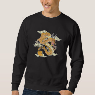 Asia Animal Fantasy Chinesische Kultur Mythisches Sweatshirt