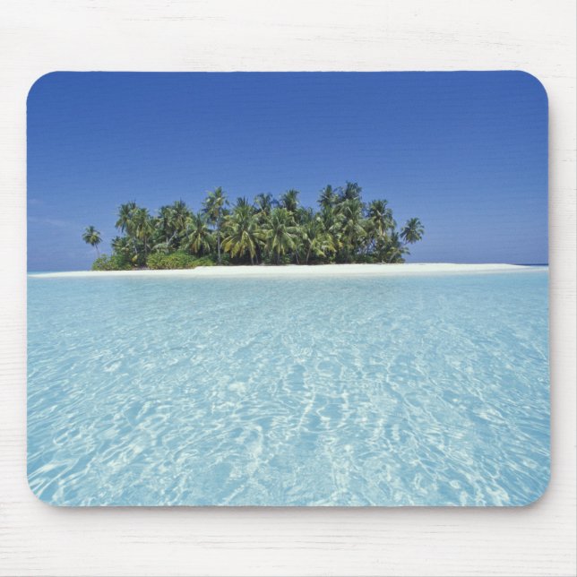ASIA, Malediven, Ari Atoll, unbewohnt Mousepad (Vorne)