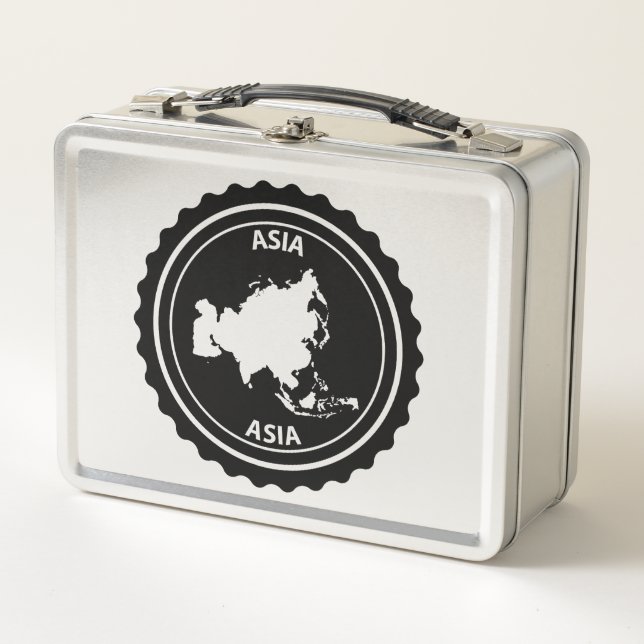 Asia Metall Brotdose (Vorderseite)