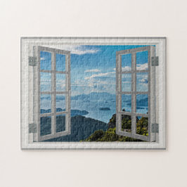 Asia Mountains Phantastisch View Fab Ocean Jigsaw