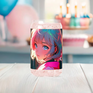 Asian anime cute girl design