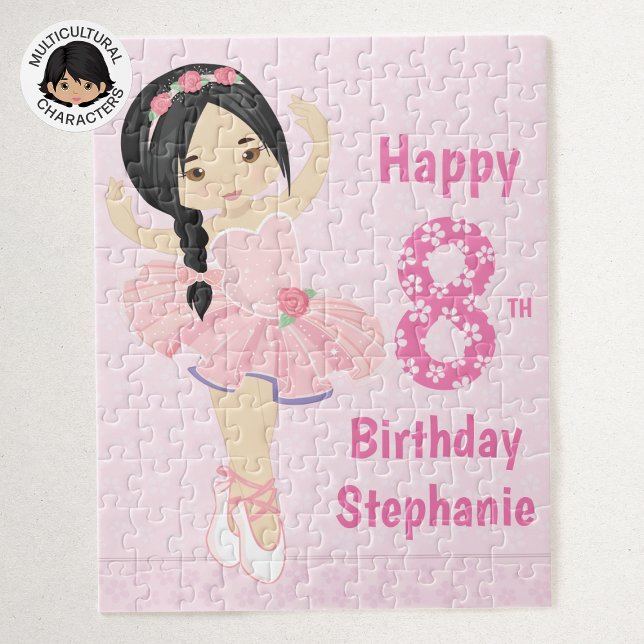 Asian Ballerina Happy Birthday (Von Creator hochgeladen)