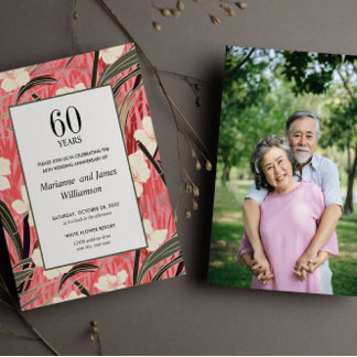 ASIAN Bamboo japanische Blume 60 Jubiläum FOTO