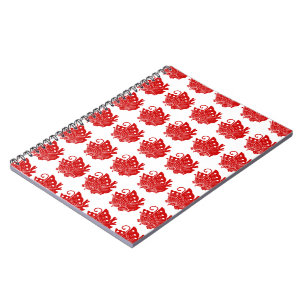 Asian Butterfly Japanese Kamon Design Notizblock