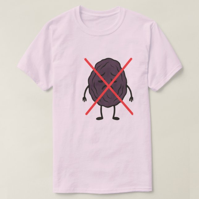 Asian Don't Raisin - Mitte T-Shirt (Design vorne)