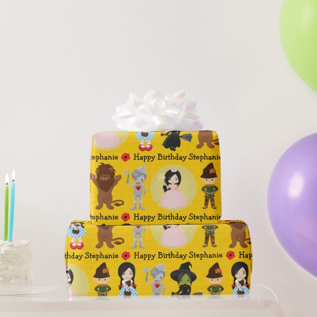 Asian Dorothy of OZ Wrapping Paper Geschenkpapier (Partygeschenke)