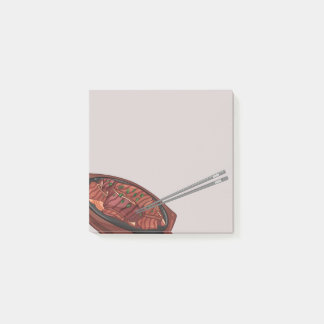 Asian Food 12 Sticky Notes Post-it Klebezettel