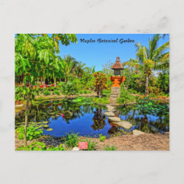 Asian Garden - Neapel Botanischer Garten Neapel, F Postkarte