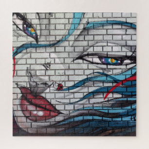 Asian Girl Graffiti