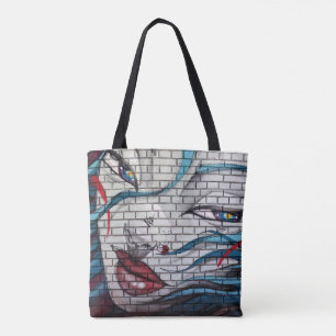 Asian Girl Graffiti Tasche