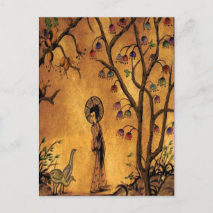 Asian Girl ~ Postcard Postkarte