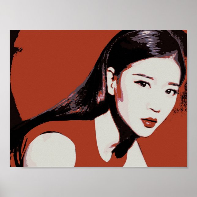Asian Girl Poster (Vorne)