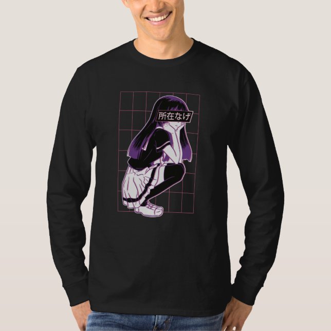 Asian Japanese cute lovely girl T-Shirt (Vorderseite)