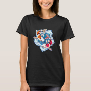 Asian Koi Fish Yang Koi Pond T-Shirt