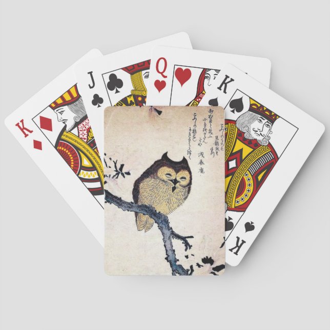 Asian Owl Spielkarten (Rückseite)