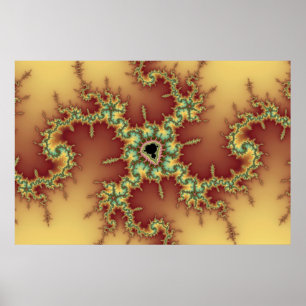 Asian Spider - Fraktal Poster