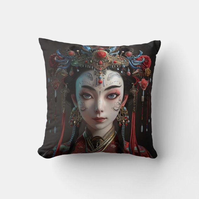 Asian Succubus Kissen (Vorderseite)