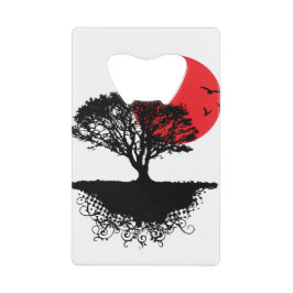 Asian Sunrise Credit Card Flaschenöffner