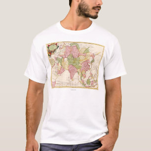 AsiaPanoramic MapAsia 10 T-Shirt