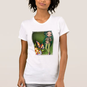 Asiatique Fleurs magnifiques Design 7 T-shirt