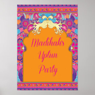 Asiatique - Mariage - Mehndi - Henné - Poster