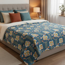 Asiatisch Inspiriert Fleece Blanket mit Noodles Sherpadecke