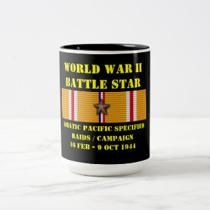 Asiatisch-pazifische Feldkampagne Zweifarbige Tasse