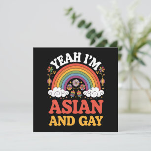 Asiatisch und schwul Queer Asiatisch Chinesisch Ko Einladung