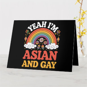 Asiatisch und schwul Queer Asiatisch Chinesisch Ko Karte