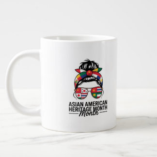 asiatische amerikanische und pazifische Inselbewoh Jumbo-Tasse