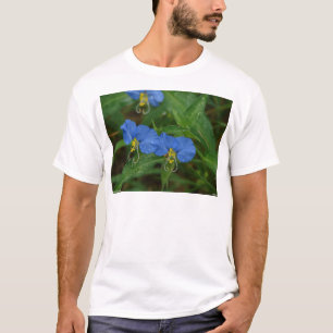 Asiatische Dayflower Blue Wildblume Apparel & Gift T-Shirt