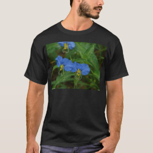 Asiatische Dayflower Blue Wildblume Apparel & Gift T-Shirt