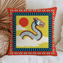 Asiatische Drachenillustration Fette Maximalistin 