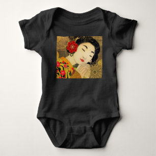Asiatische Frau-Kollektion Baby Strampler