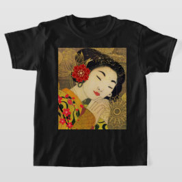Asiatische Frauensammlung T-Shirt