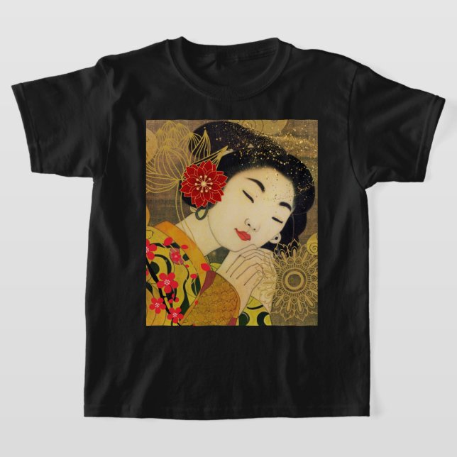 Asiatische Frauensammlung T-Shirt (Ablage )
