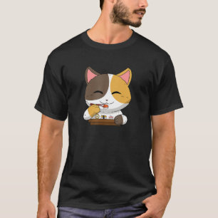Asiatische japanische Geschirr Food Sushi Suhsi Ca T-Shirt
