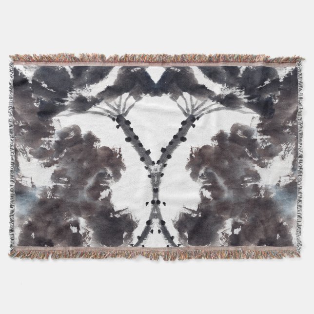Asiatische Kunst mit Lotusblätter Motiv Decke (Vorderseite)