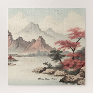 Asiatische Landschaft Schönheit