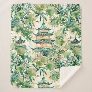 Asiatische Pagode in Verdant Landscape (12) Sherpadecke