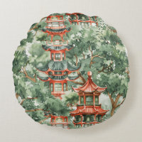Asiatische Pagode in Verdant Landscape (17)
