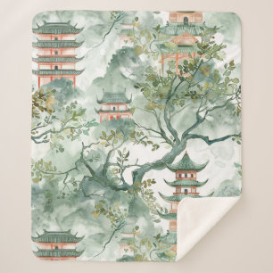 Asiatische Pagode in Verdant Landscape (5) Sherpadecke