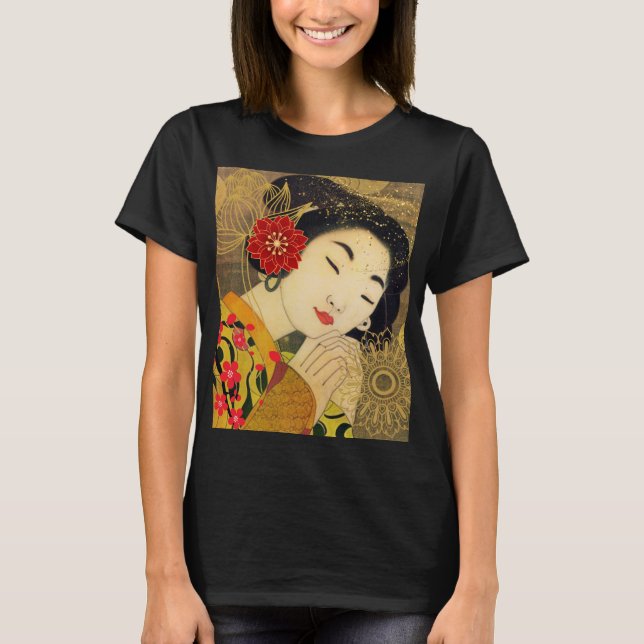 Asiatische Schönheit T-Shirt (Vorderseite)