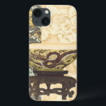 Asiatische Tapisserie mit Bowl- und Drachendesign Case-Mate iPhone Hülle<br><div class="desc">Dieses dekorative Gemälde im asiatischen Stil mit einer hübschen Schüssel und einem großartigen Drachendesign zeichnet sich durch eine Vision Studios-Kreation aus. Die Schüssel ist Set vor einem cremefarbenen Hintergrund mit Blumendruck. Geben Sie das als Geschenk oder kaufen Sie es für sich!</div>