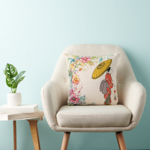 Asiatische Throw-Kissen Kissen